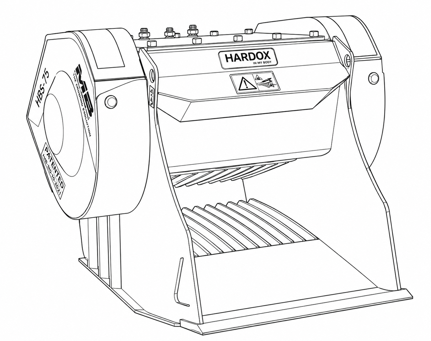 Benna Frantumatrice - Frantoio MB-C50 S4 - 6.5-10T