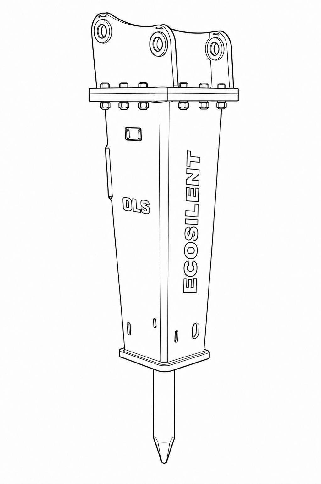Martello Demolitore Rotair OLS 260 - 3.2 - 5 t
