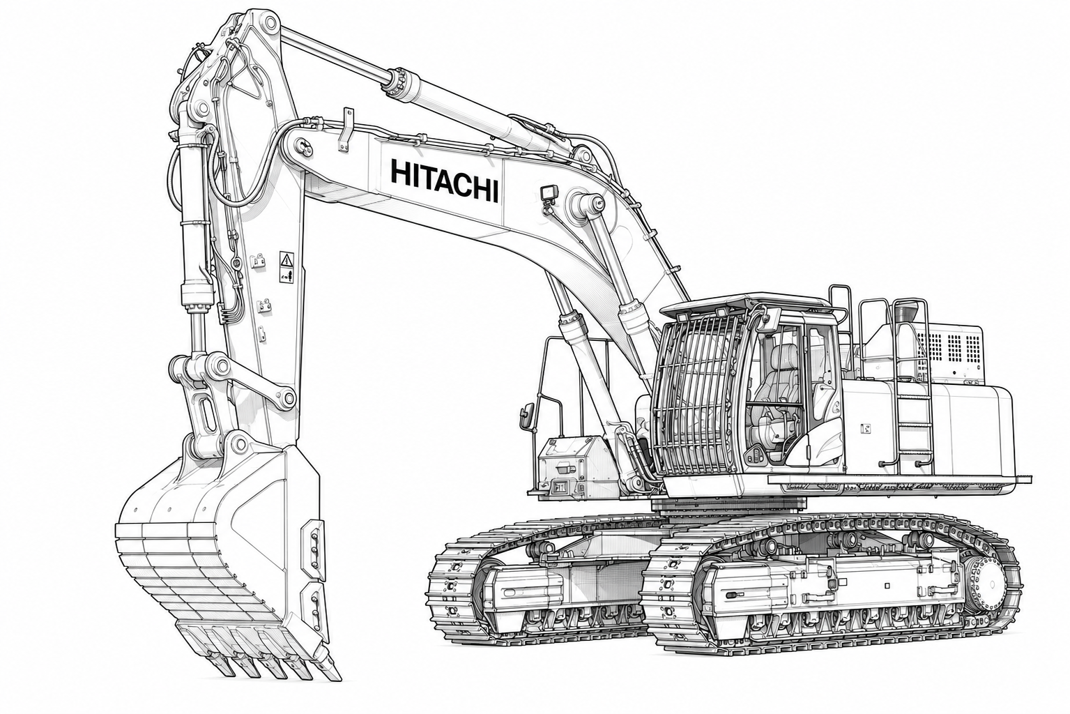 HITACHI ZAXIS 135US-3