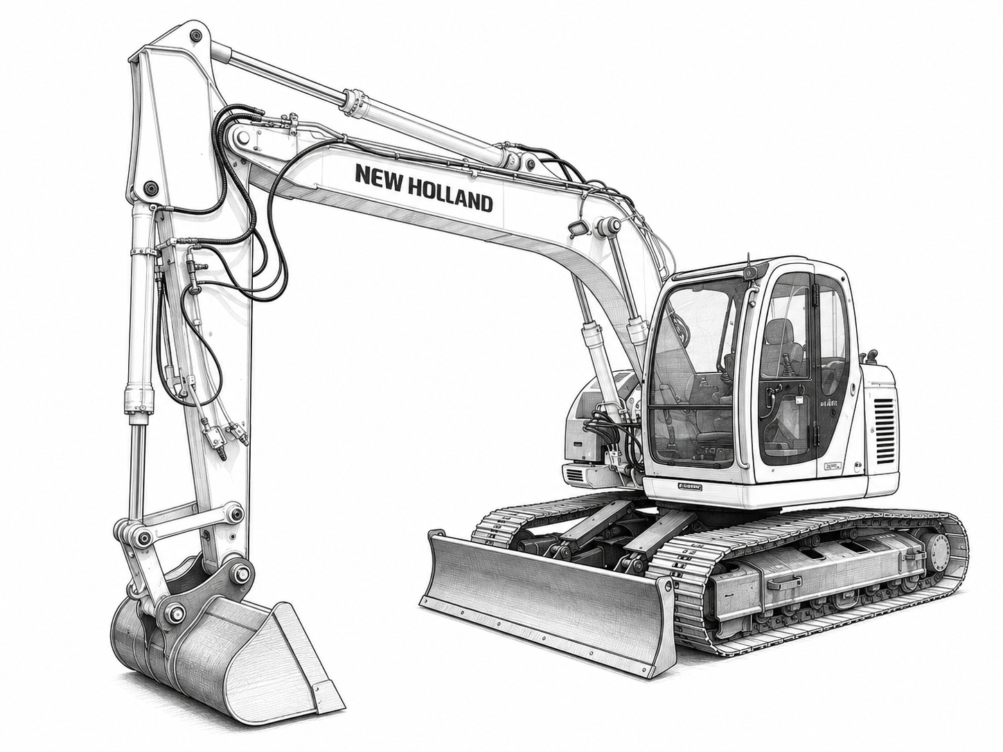 NEW HOLLAND E135SR-1ES